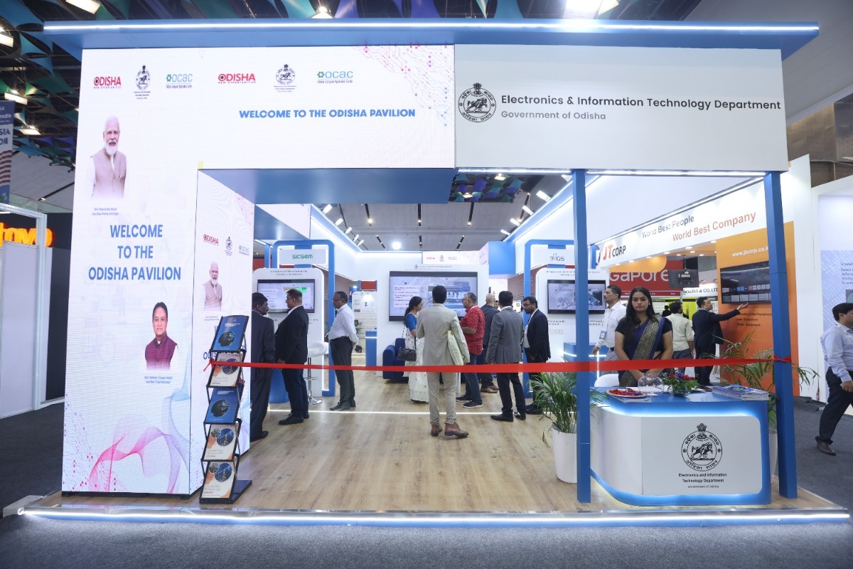 Odisha Pavilion promoting electronics, IT, and semiconductor development